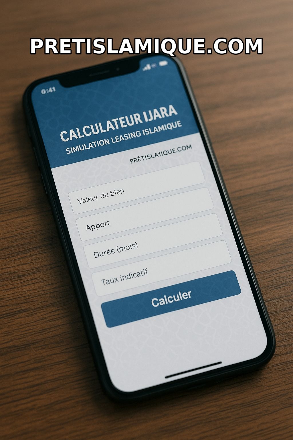 CALCULATEUR IJARA -SIMULATION LEASING ISLAMIQUE